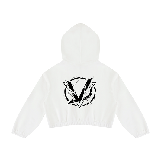// CAPSULE 01 // FEMME QUARTER-ZIP PLEATED HOODIE [310GSM]