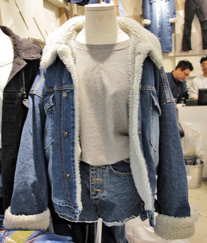 Baggy Lapel denim jacket