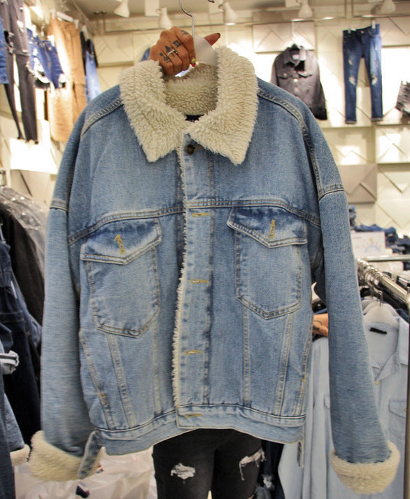 Baggy Lapel denim jacket