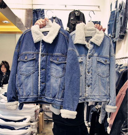 Baggy Lapel denim jacket