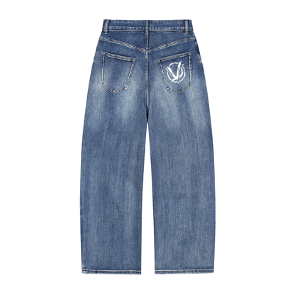 CAPSULE 01 // VINTAGE WHISKERED BAGGY JEANS [543GSM]