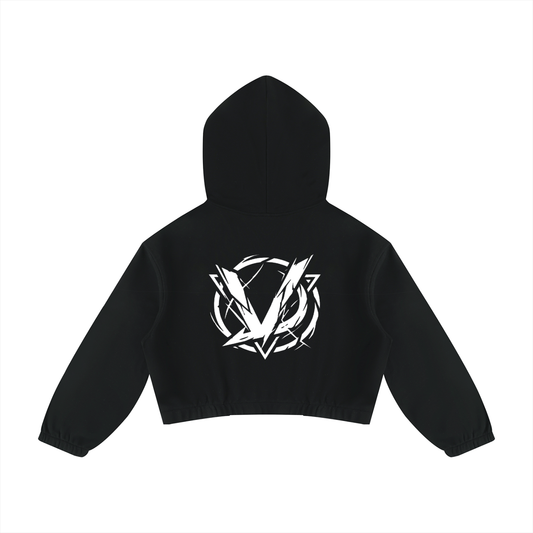 // CAPSULE 01 // FEMME QUARTER-ZIP PLEATED HOODIE [310GSM]