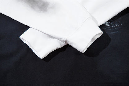 Stitching Long Sleeve Fake Two-piece T-shirts Top