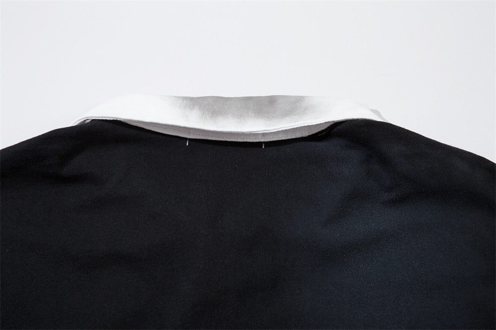 Stitching Long Sleeve Fake Two-piece T-shirts Top