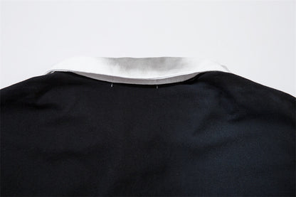 Stitching Long Sleeve Fake Two-piece T-shirts Top