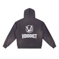 CAPSULE 01 // INDUSTRIAL SUN-FADE DISTRESSED HOODIE [465GSM] — PURPLE, BLACK