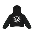 FEMME QUARTER-ZIP PLEATED HOODIE [310GSM] 