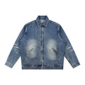 ZIP-UP INDUSTRIAL DENIM JACKET [16OZ / 543GSM]
