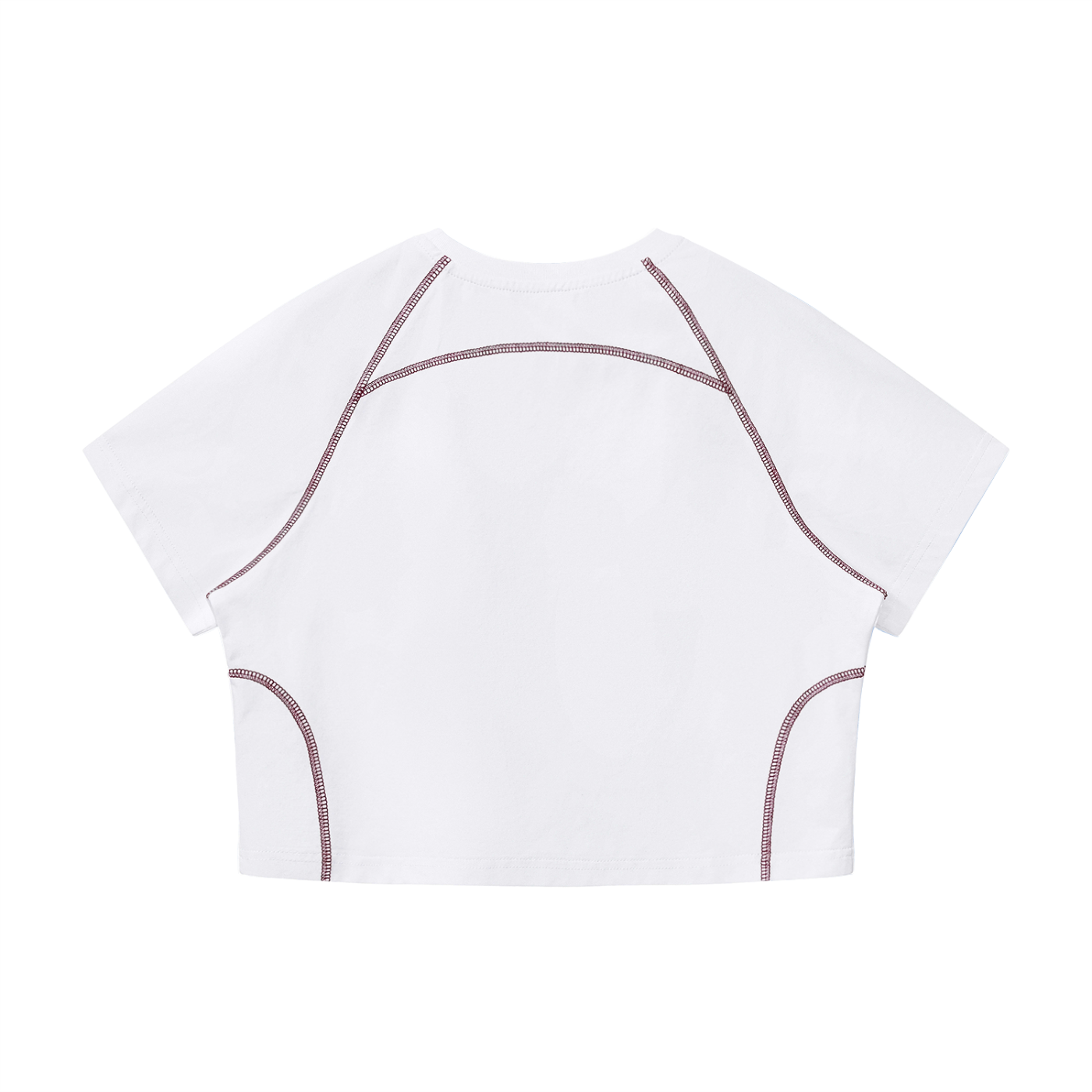 CAPSULE 01 // CONTRAST MATRIX RAGLAN CROP [210GSM] — PLUM PURPLE, ARMY GREEN, BLACK