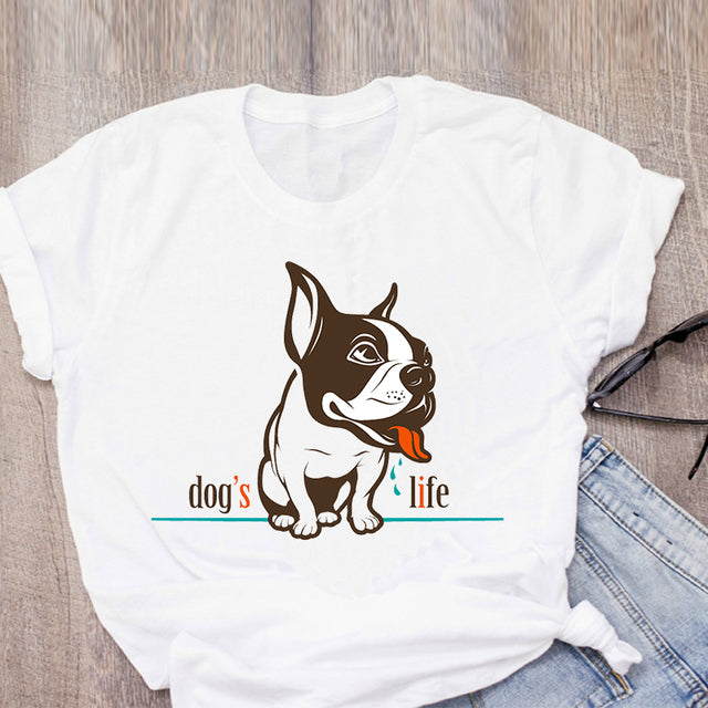 Funny Cartoon Harajuku Print O-Neck Casual Fashion Graphic Top Plus-size Unisex T-shirts